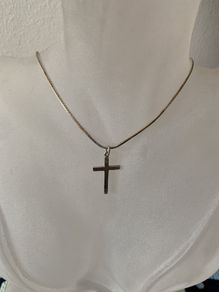 Sterling Silver Necklace Cross