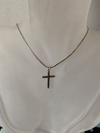 Sterling Silver Necklace Cross