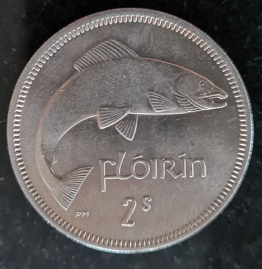 Ireland BU 1964 Florin (2s) Coin