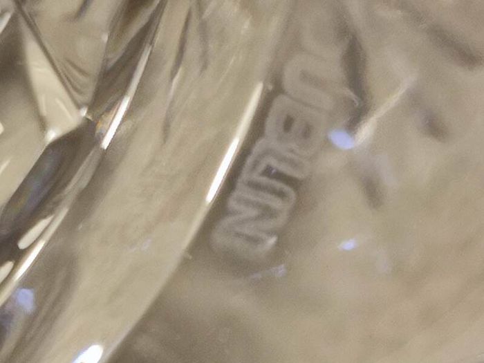 DUBLIN Crystal Milk Jug and Sugar Bowl.