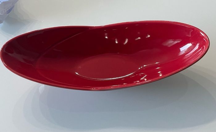 M&S Red Decorative Bowl