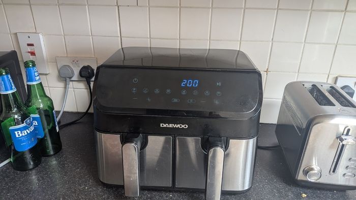 Daewoo 9L Dual Basket Air Fryer Great Condition