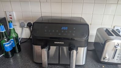 Daewoo 9L Dual Basket Air Fryer Great Condition