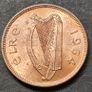 Ireland Excellent 1964 Half Penny coin with Lustre Image 3