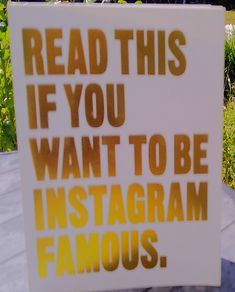 Read This If You Want To Be Famous On Instagram 4 Euro