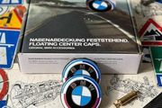 BMW Floating Wheel Caps 68MM 50th Anniversary Edition