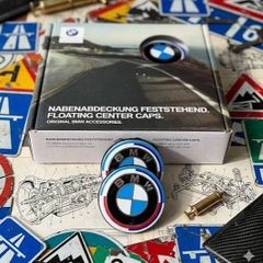 BMW Floating Wheel Caps 68MM 50th Anniversary Edition