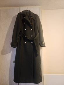 River Island smart wool look trench coat