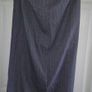 Rita Ora Grey/white Stripe Long Skirt. Size 14. New Image 2