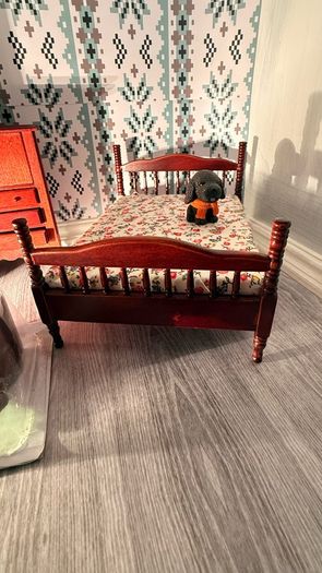 Dolls  House Furniture Bedroom set