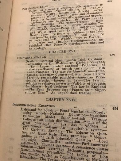 William J Walsh- Archbishop of Dublin