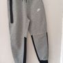 Nike tracksuit set (hoodie + joggers) in grey and black colourway. Image 4