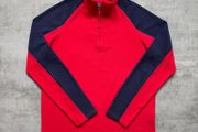 Red &amp; Navy Mountain Warehouse Half Zip Fleece
