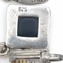925 vintage Sterling silver Onyx set Image 7
