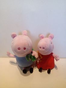 Peppa Pig and George Plush