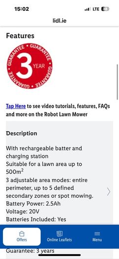 robot lawnmower and shelter