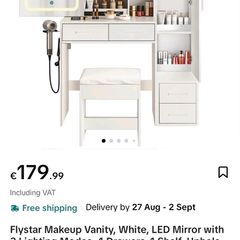 vanity table