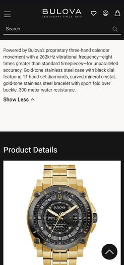 Bulova Watch