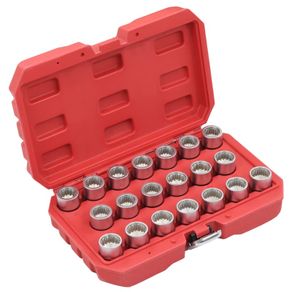 20 Piece Wheel Lock Tool Set for Porsche and VW Touareg