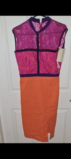 Tempest Color Block Dress Size 14 (nwt)
