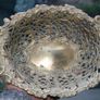 Antique decorative bowl jardiniere fruit bowl offering bowl solid brass bowl  13" x 8" Image 6