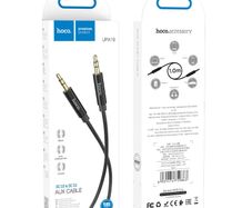 Hoco UPA19 Nylon Braid AUX Audio Cable 1M Black