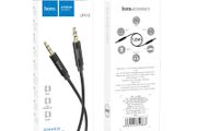 Hoco UPA19 Nylon Braid AUX Audio Cable 2M Black