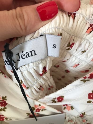 With Jean mini dress