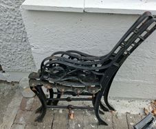 iron seat ends
