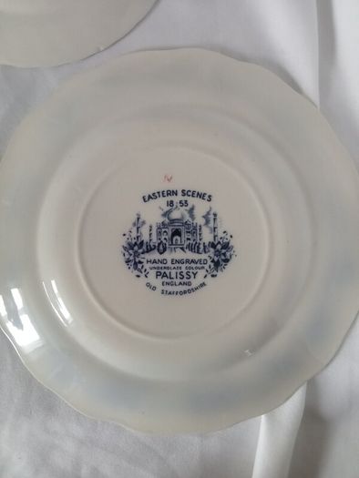 Vintage Flow Blue Plate
