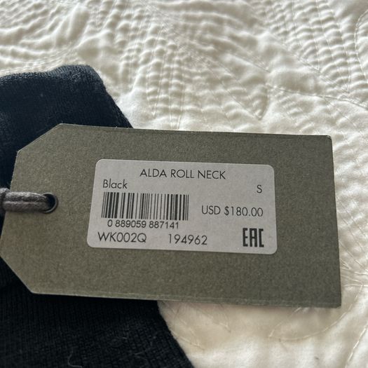 Allsaints Alda Roll Neck BNWT UK Small