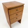 Vintage Retro Mid Century Teak Meredew Bedside Cabinet/Drawers Image 3