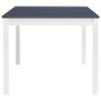 Dining Table White and Grey 180x90x73 cm Pinewood Image 5