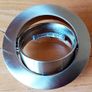 Satin Nickel Tilt Downlight Fitting Gu10 Image 4
