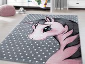 Children's Rug Unicorn Design Nursery Baby Room