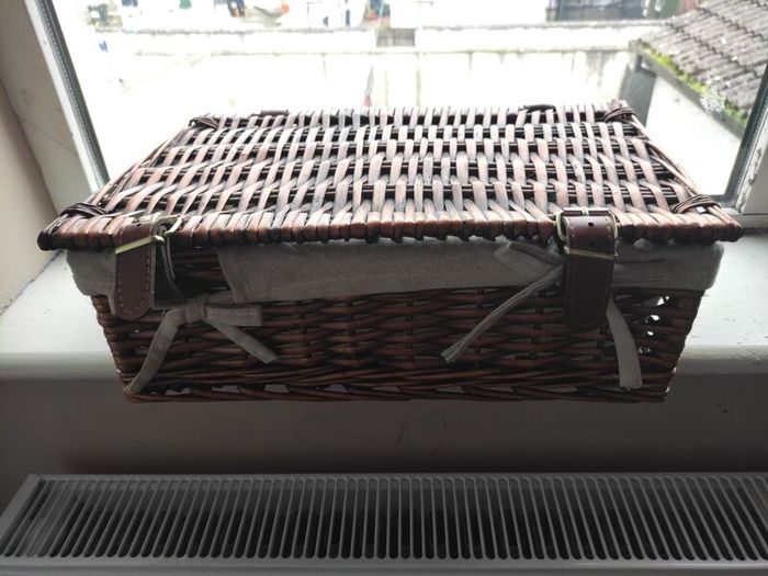 Beautiful Wicker Picnic Basket