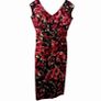 The Pretty Dress Co Rose Print Occasion Dress Image 2