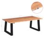 Coffee Table Solid Acacia Wood 110x60x40 cm Image 7