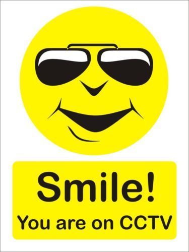 cctv signs