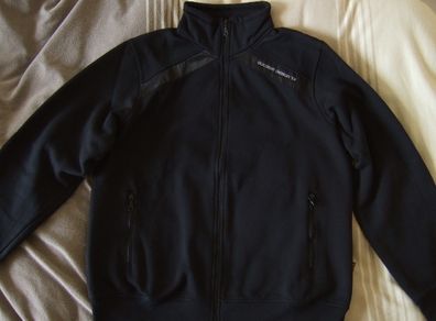 Black Zip-up Jacket, size L, BRAND NEW!