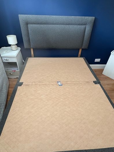 King size bed frame and headboard