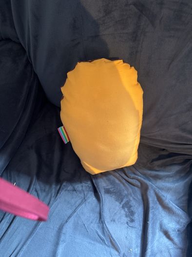 Madeline shaped pillow