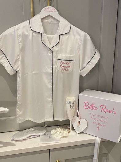 Personalised Communion pjs for boys & girls