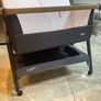 Bedside Crib Grey and Oak Image 8