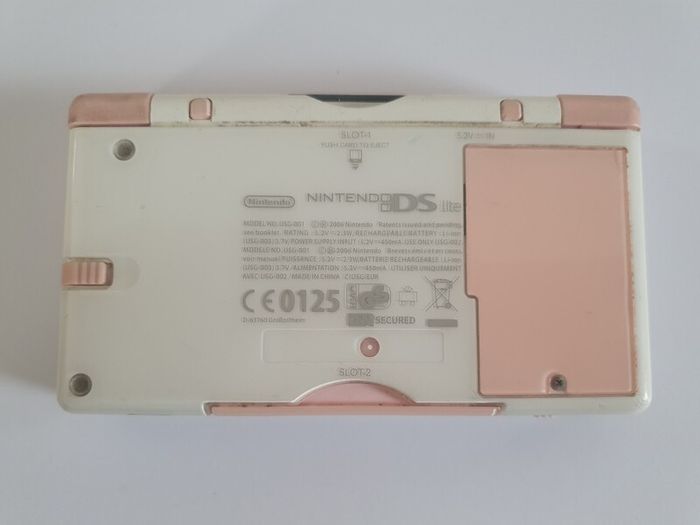 Nintendo DS Lite white/pink