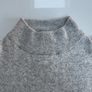 Ladies short sleeve turtleneck wool/cashmere Image 4