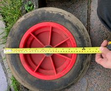 solid rubber wheels
