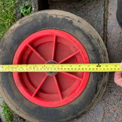 solid rubber wheels