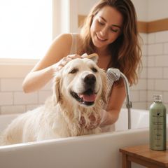 Dog Grooming Bundle to Reduce Shedding  Shampoo + Dry Spray