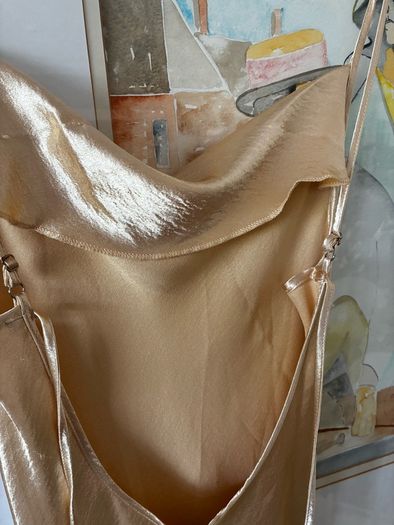 Rat and boa stunning gold dress